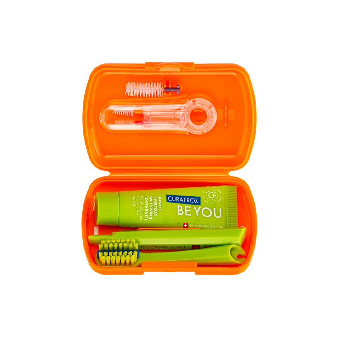 CURAPROX TRAVEL SET ORTHO kelioninis rinkinys