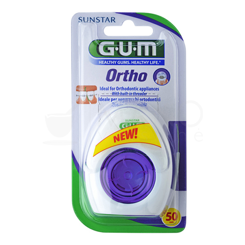 GUM ORTHO ortodontinis tarpdančių siūlas