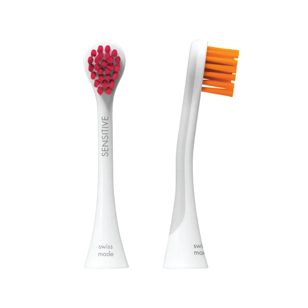 CURAPROX HYDROSONIC šepetėlio galvutė SENSITIVE, 2 vnt.
