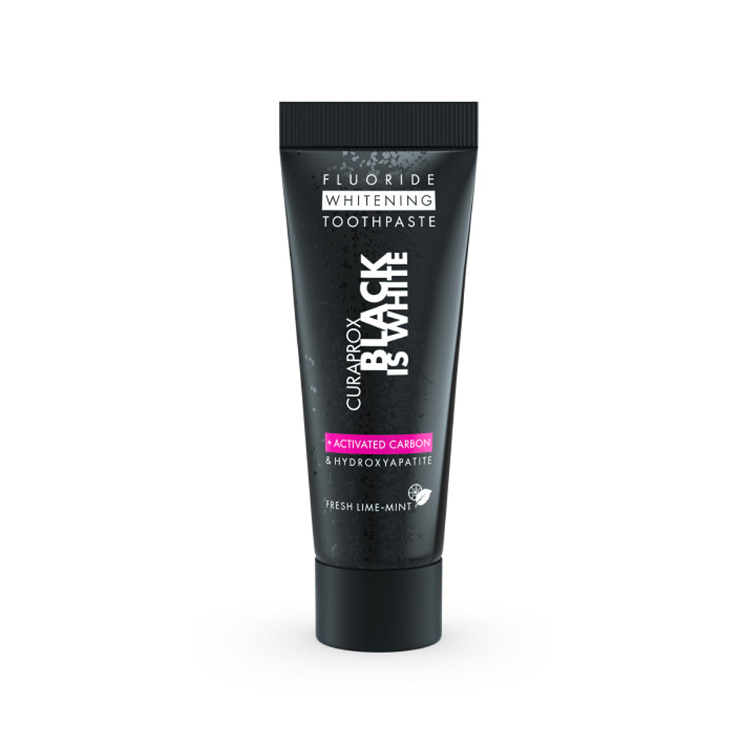 CURAPROX BLACK IS WHITE kelioninis rinkinys