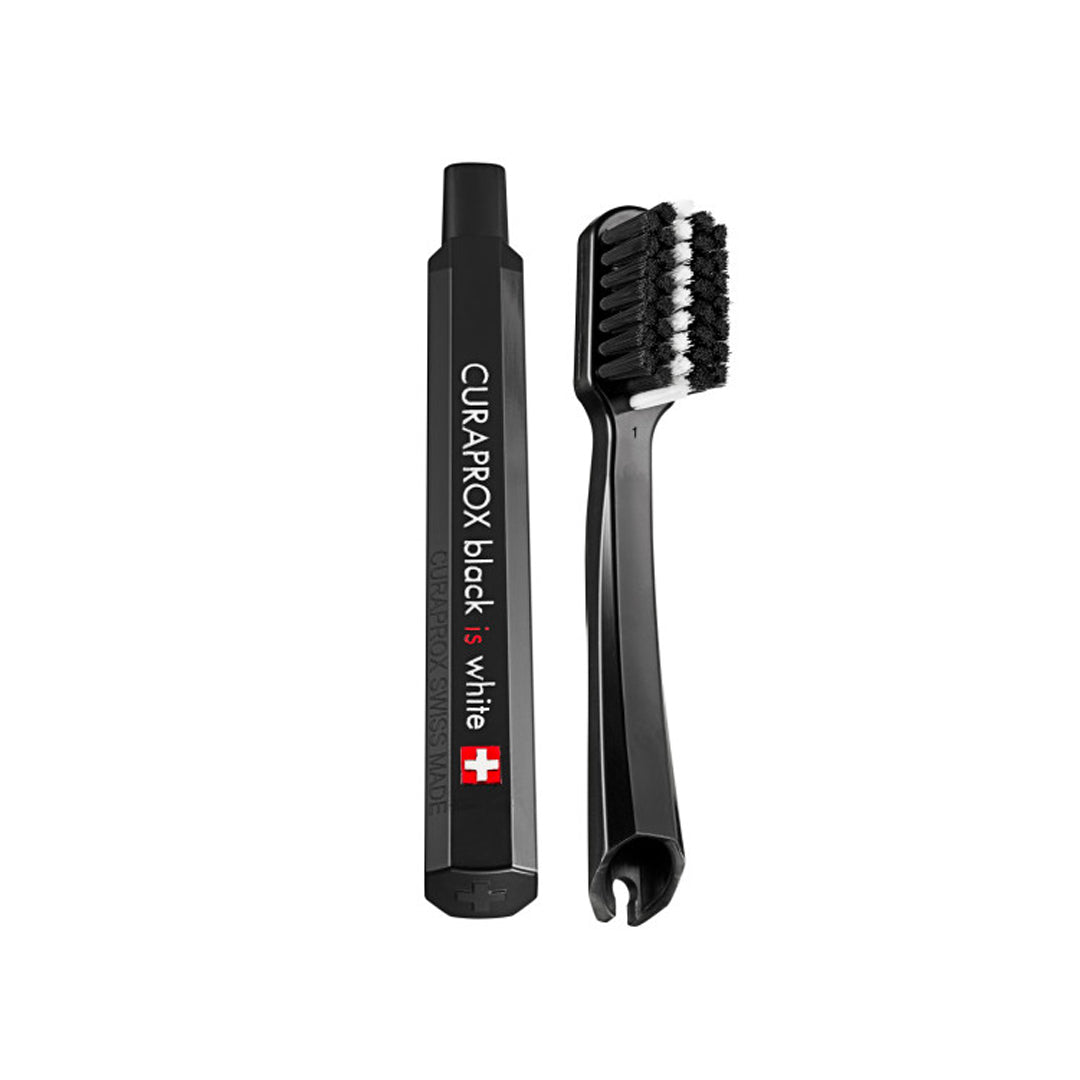 CURAPROX BLACK IS WHITE kelioninis rinkinys