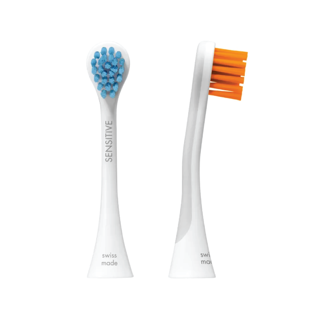 CURAPROX HYDROSONIC šepetėlio galvutė SENSITIVE, 2 vnt.