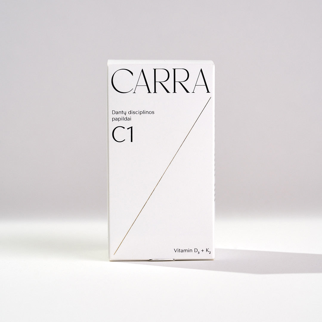 CARRA C1 dantų disciplinos papildai