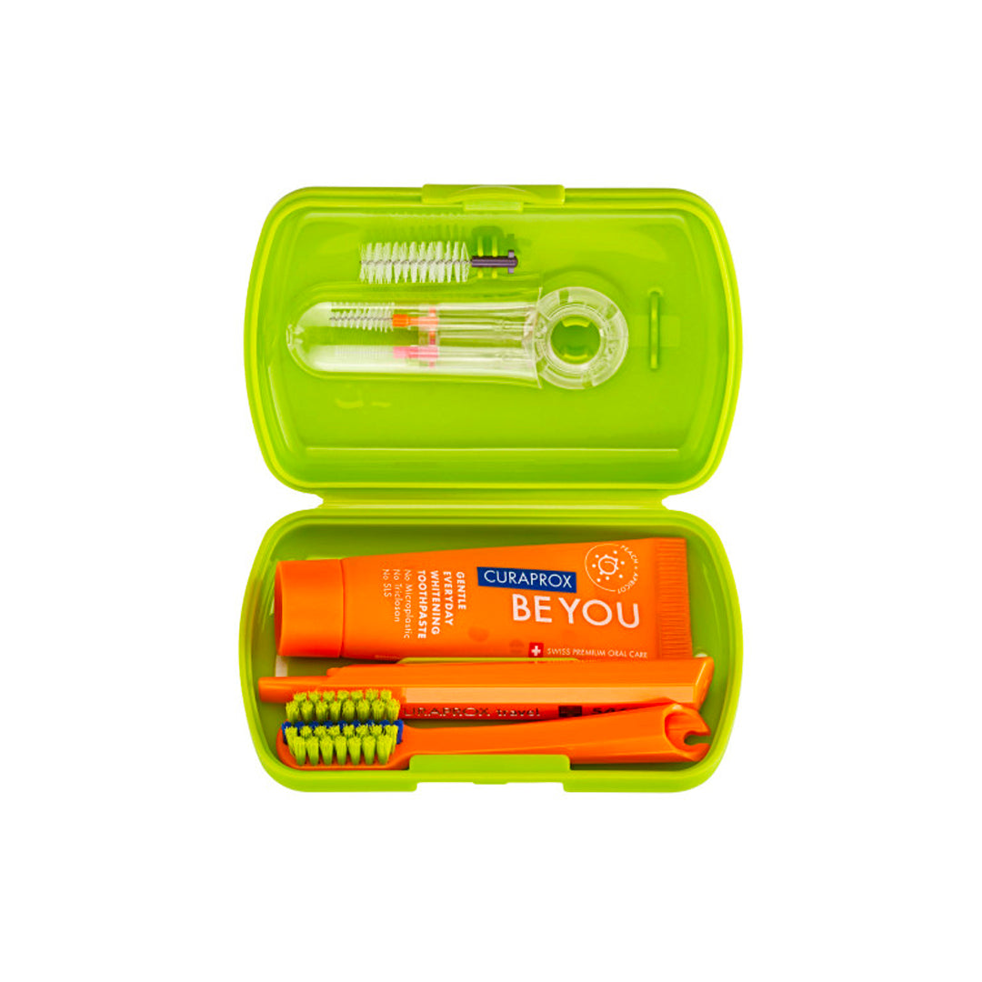 CURAPROX TRAVEL SET ORTHO kelioninis rinkinys