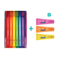 CURAPROX CS 5460 dantų šepetėliai (6 vnt.) + BE YOU dantų pastos mėginėliai (3 vnt.) DOVANŲ!