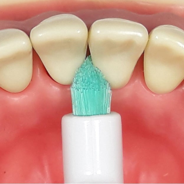 APACARE SONIC 3D sensitive vieno danties šepetėlio galvutės