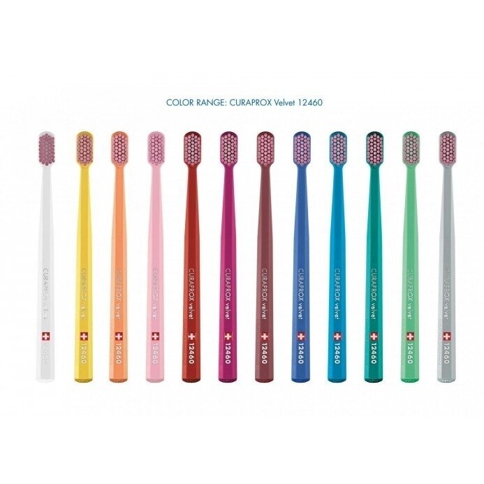 CURAPROX CS 12460 VELVET ypač minkštas dantų šepetėlis